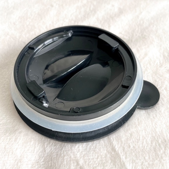 Hudson's Bay Company HBC Stripes Tall Ceramic Travel Mug with Lid - Picture 7 of 10